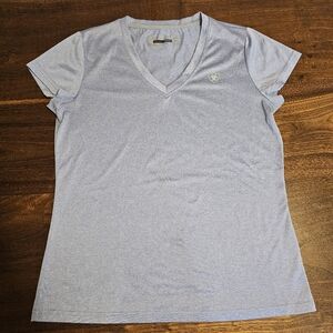 Ariat Lavender Women's Laguna Short Sleeve T-Shirt Heat Series Size Large